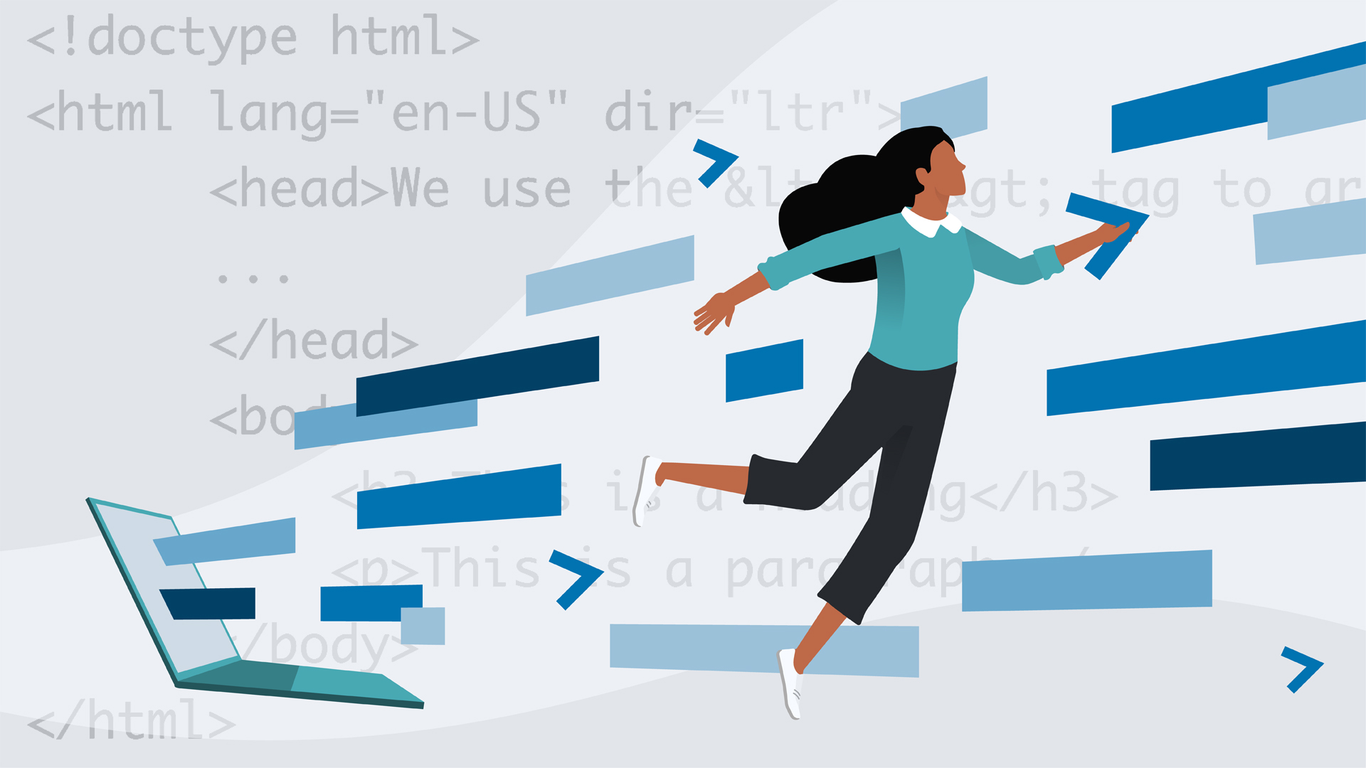 HTML Essential Training Linkedin Learning Course Cover